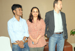 Al-Amin Kabir with Matt Cooper