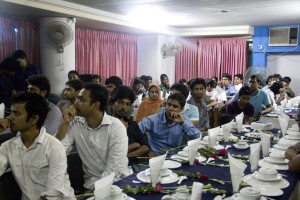 Audience in DevsTeam arranged Celebration Party