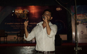 Nasir Uddin Shamim Speaking At DU Seminar