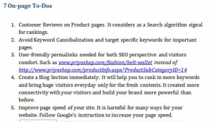 seo audit for ecommerce