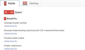 Site Speed Optimisation